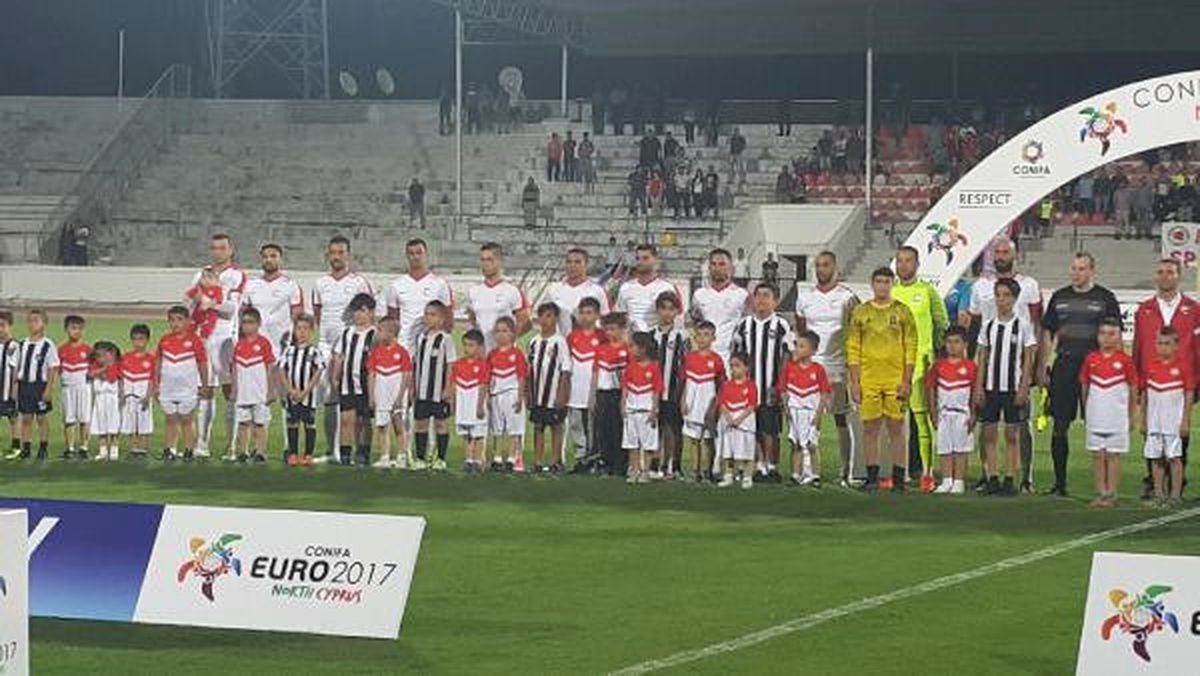 Conifa Euro 2017 North Cyprus\'ta KKTC Yarı Finale Çıkmayı Garantiledi