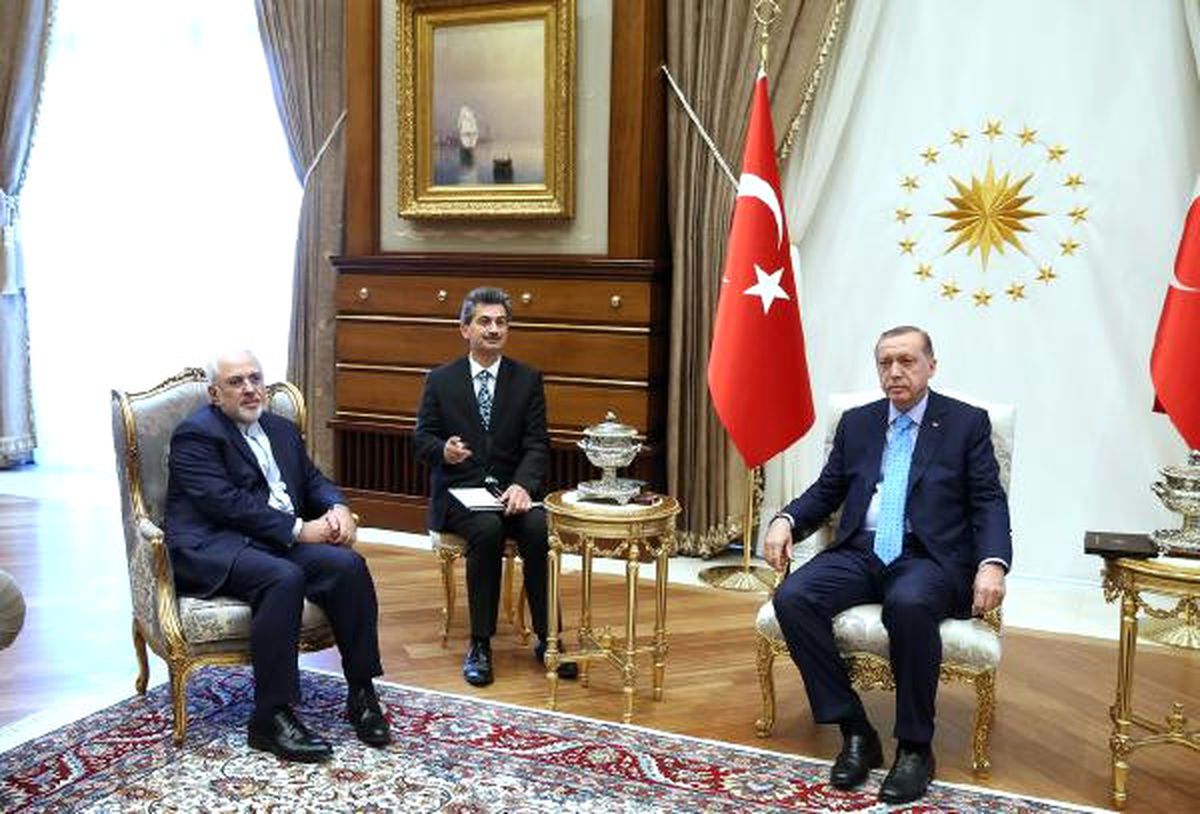Dha Ankara- İran Dışişleri Bakanı Zarif Beştepe\'de (Görüntü Dökümü ile Yeniden)