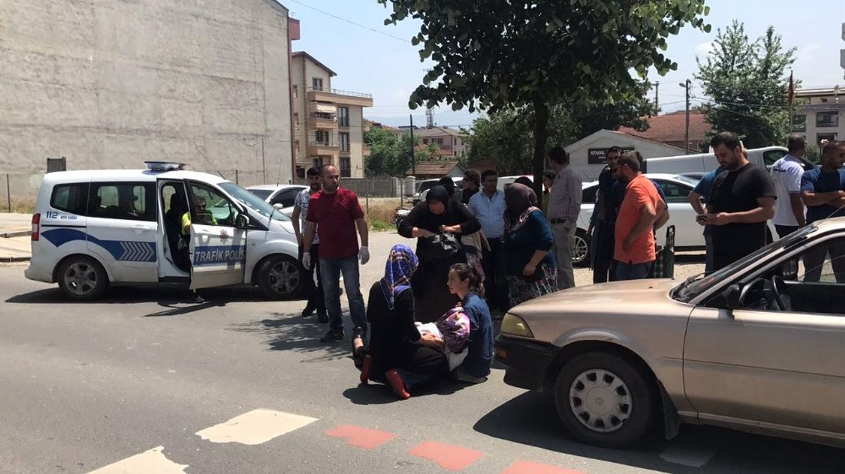 Düzce\'de Trafik Kazası 1 Yaralı