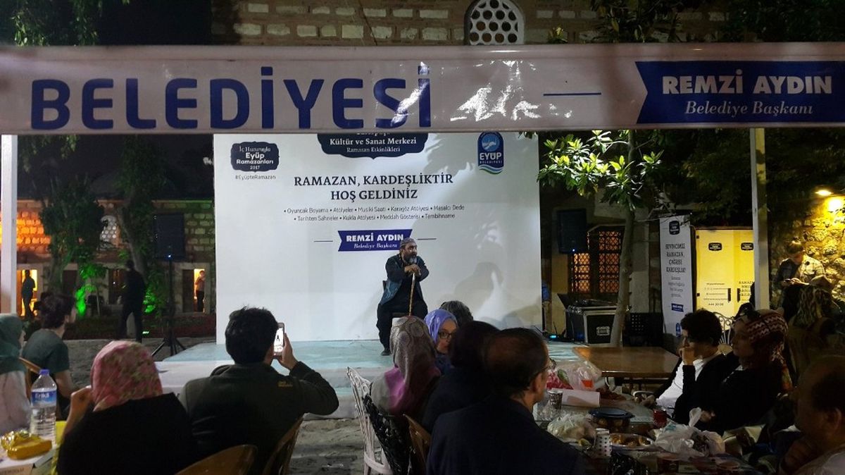 Eyüp Sultan\'da "Tarihten Sahneler"