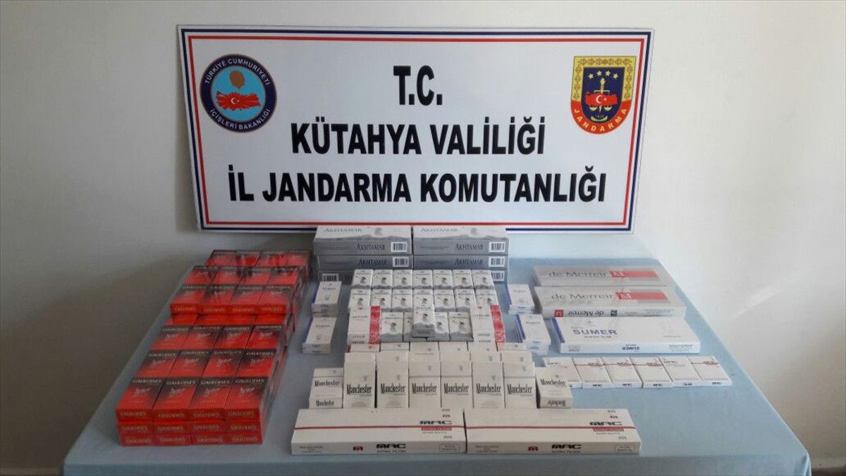 Kütahya\'da Kaçak Sigara Operasyonu