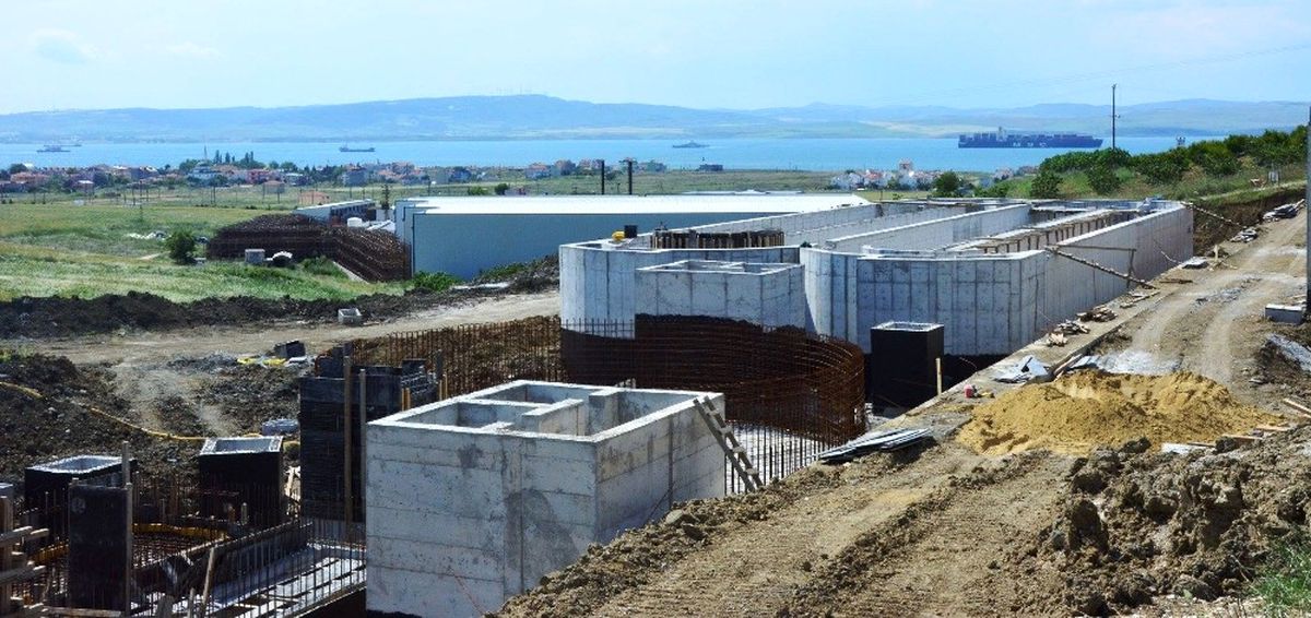 Lapseki\'de Atık Su Arıtma Tesisi Çalışmaları Devam Ediyor