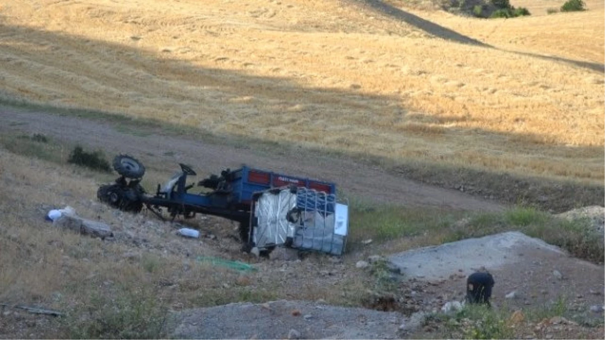 Malatya\'da Çapa Motoru Devrildi: 1 Ölü, 1 Yaralı