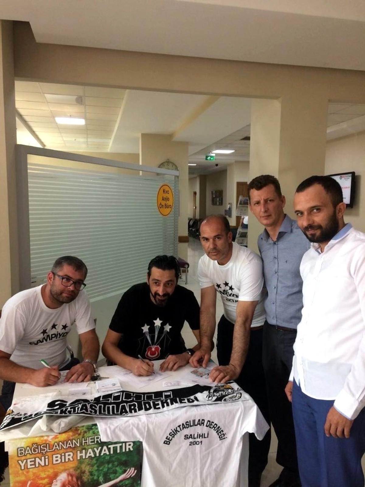 Organ Bağışına Salihlili Beşiktaşlılar\'dan Destek