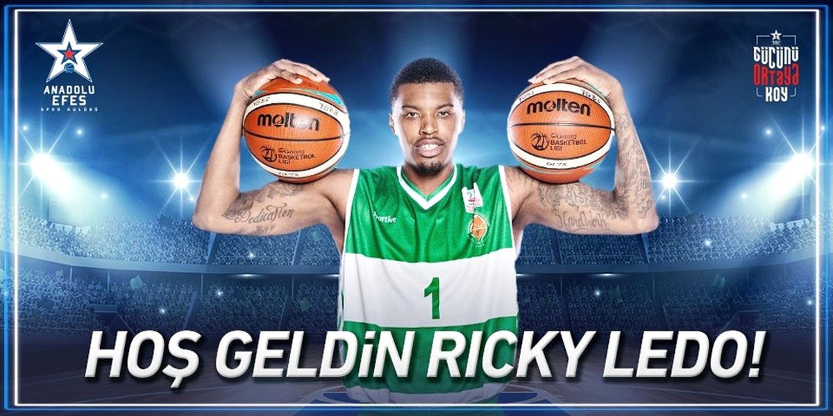 Ricky Ledo Anadolu Efes\'te