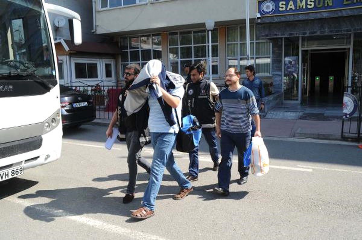 Samsun\'da 16 Fetö Şüphelisi Adliyede