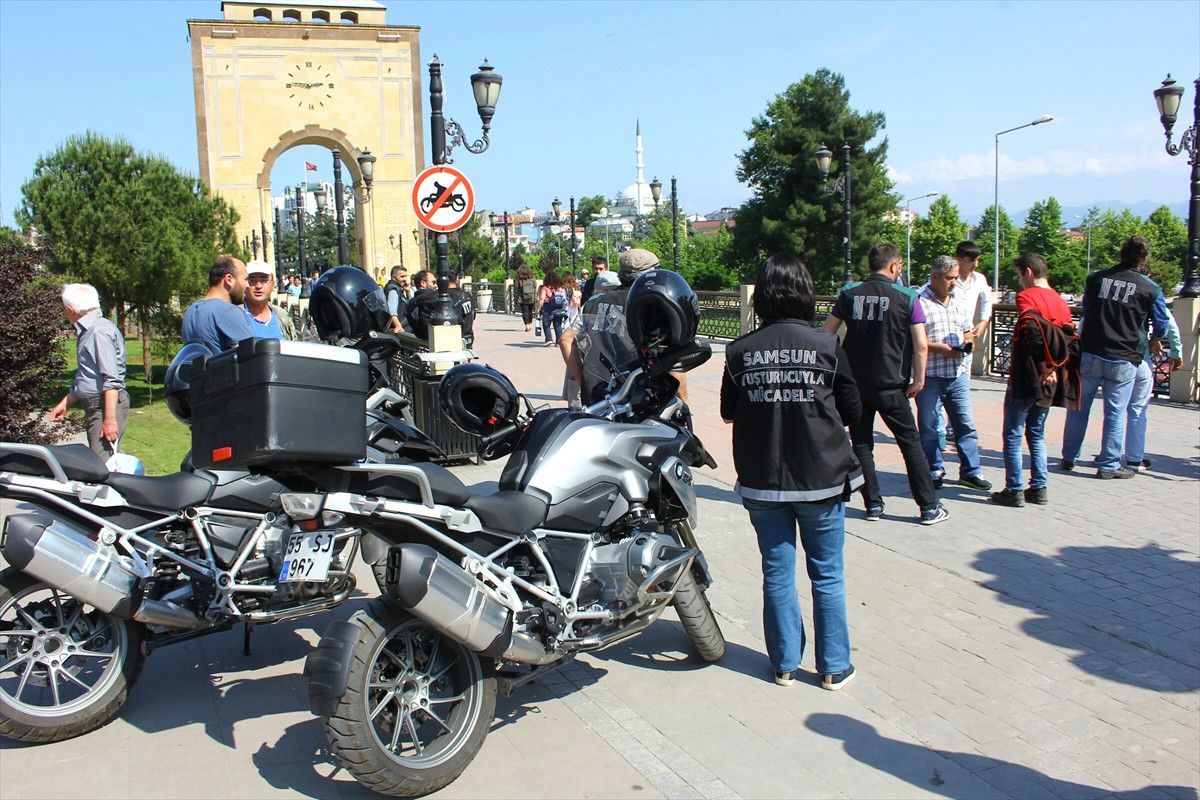 Samsun\'da Uyuşturucu ile Mücadele Çalışmaları