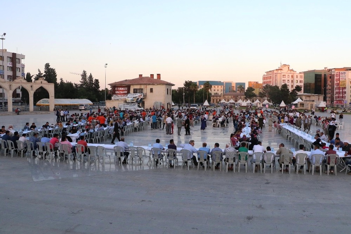 Şehit Aileleri ve Gaziler, Haliliye Sofrasında Buluştu