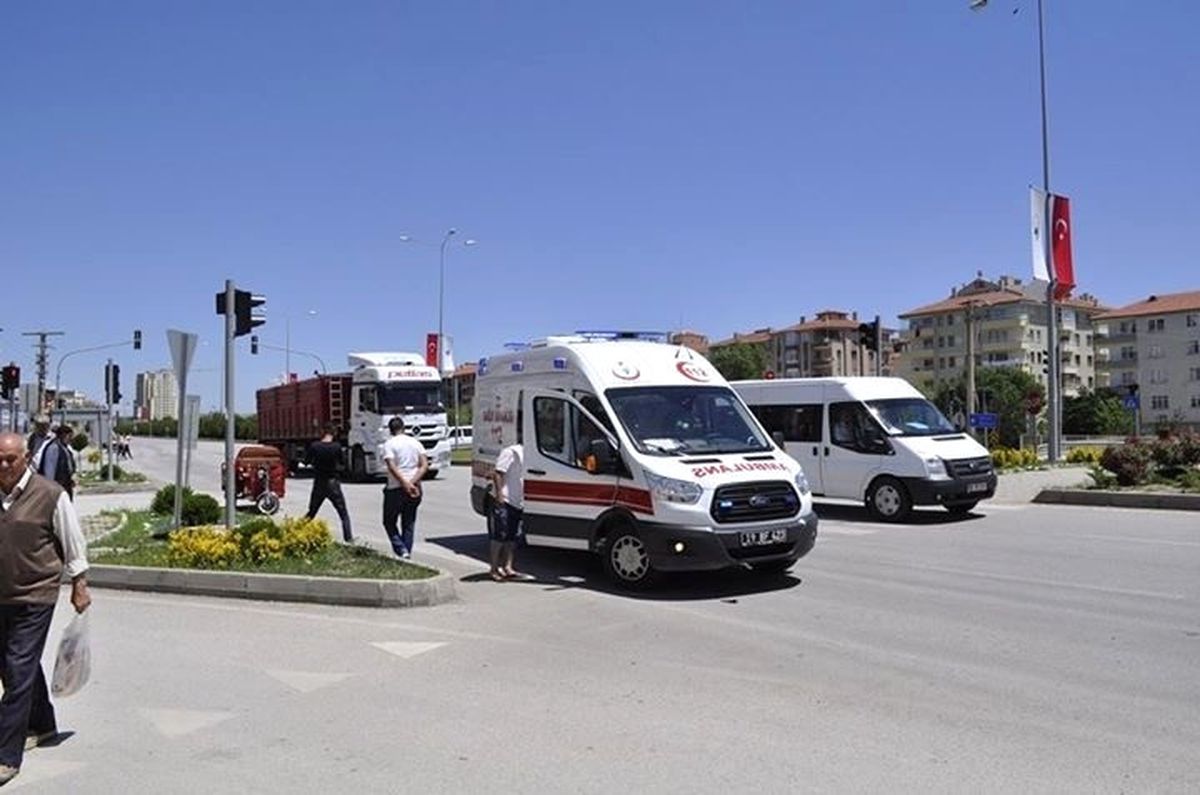 Sungurlu\'da Trafik Kazası: 1 Yaralı