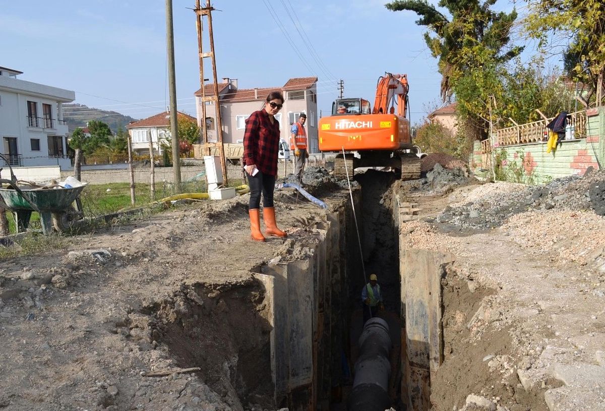 Yakakent\'in Altyapı Sorunları Çözülüyor