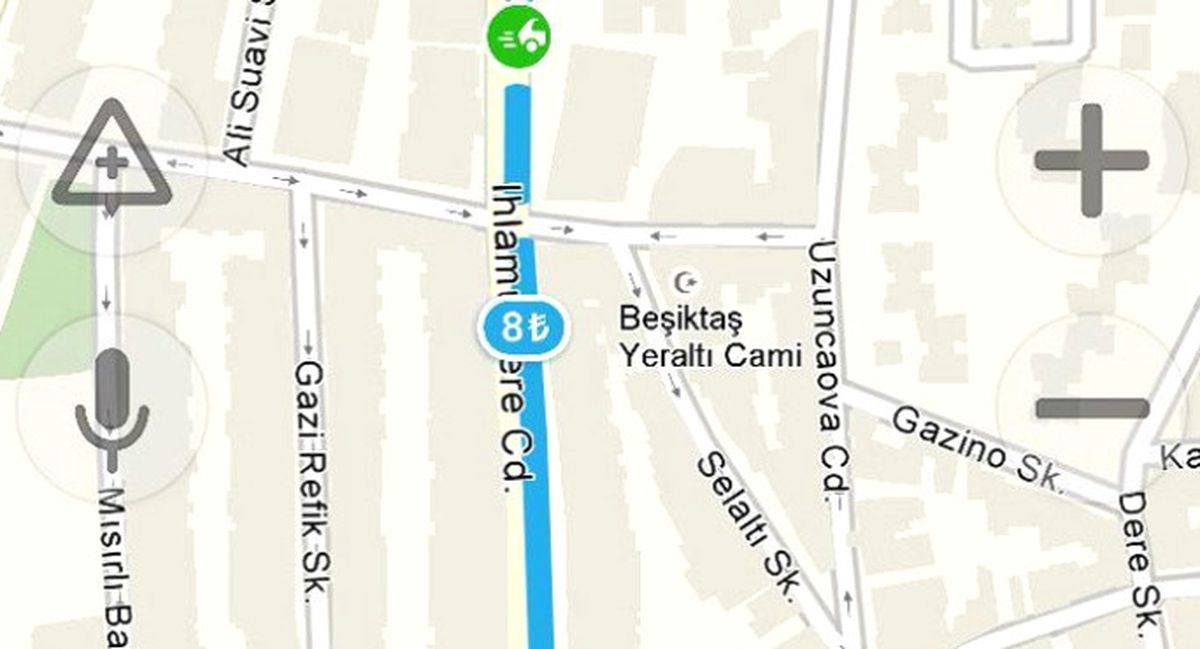 Yandex Navigasyon Boşalan Park Yerlerini Gösterecek