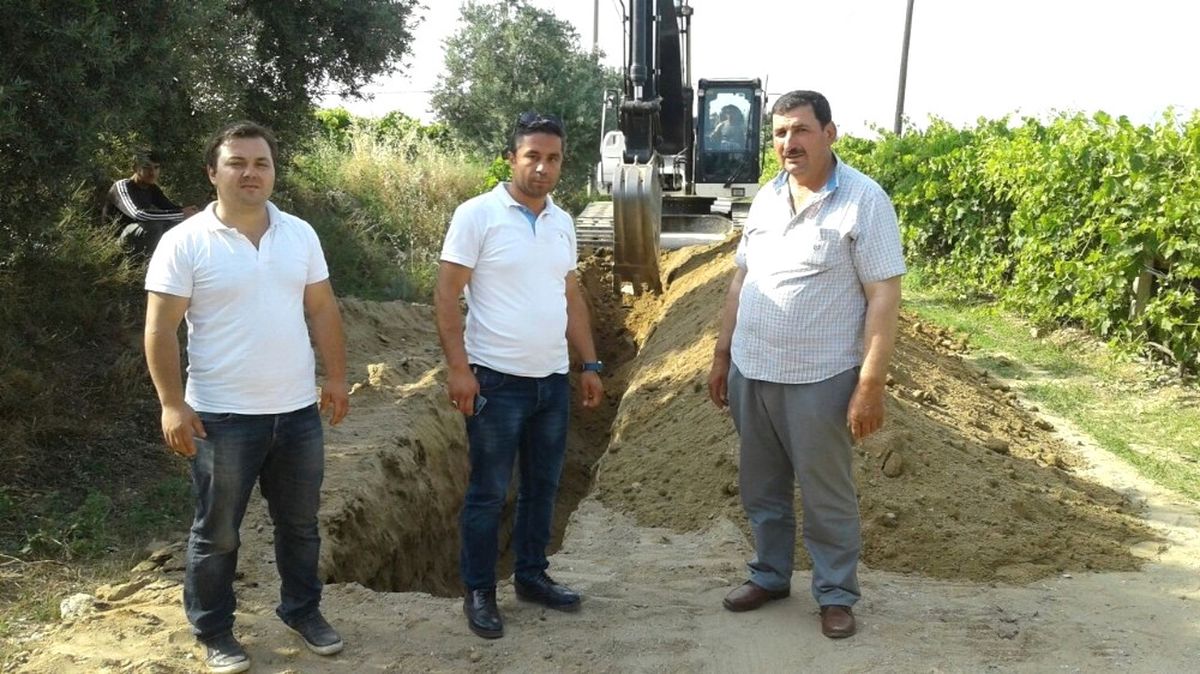 30 Yıllık İçme Suyu Hattı Sıfırdan İnşa Ediliyor