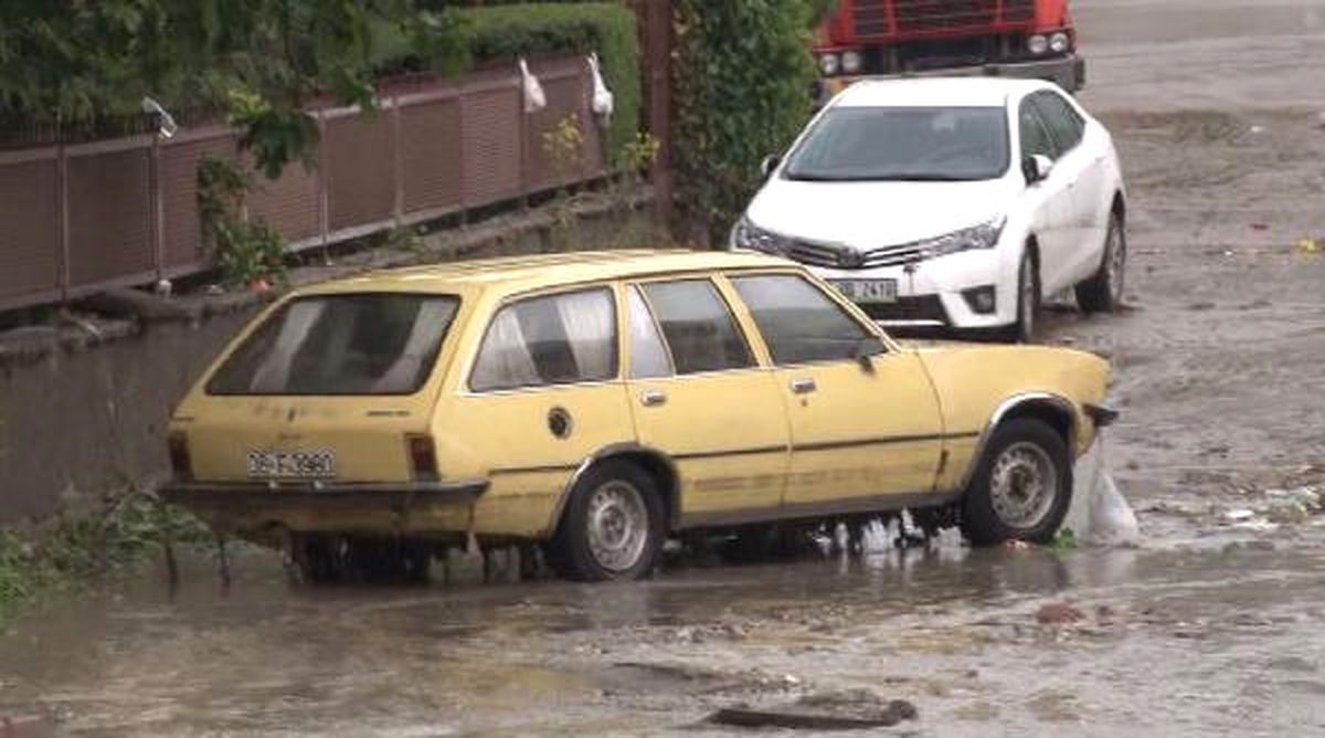 Ankara\'da Sağanak Yağış