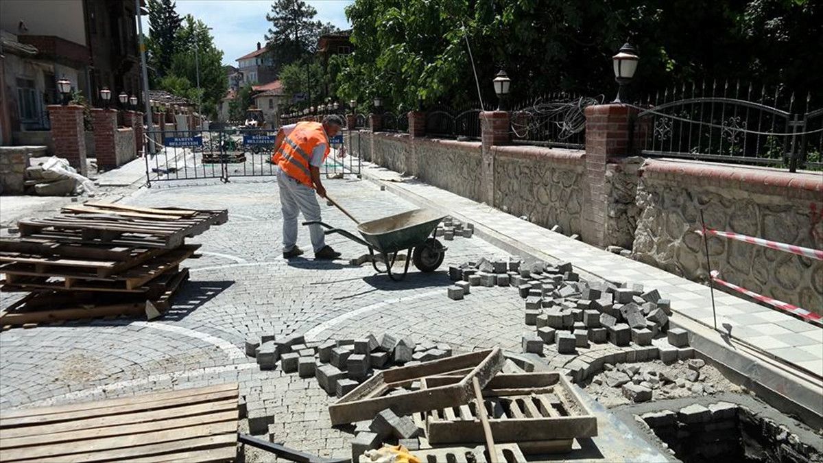Bartın\'da Cadde Düzenlemesi