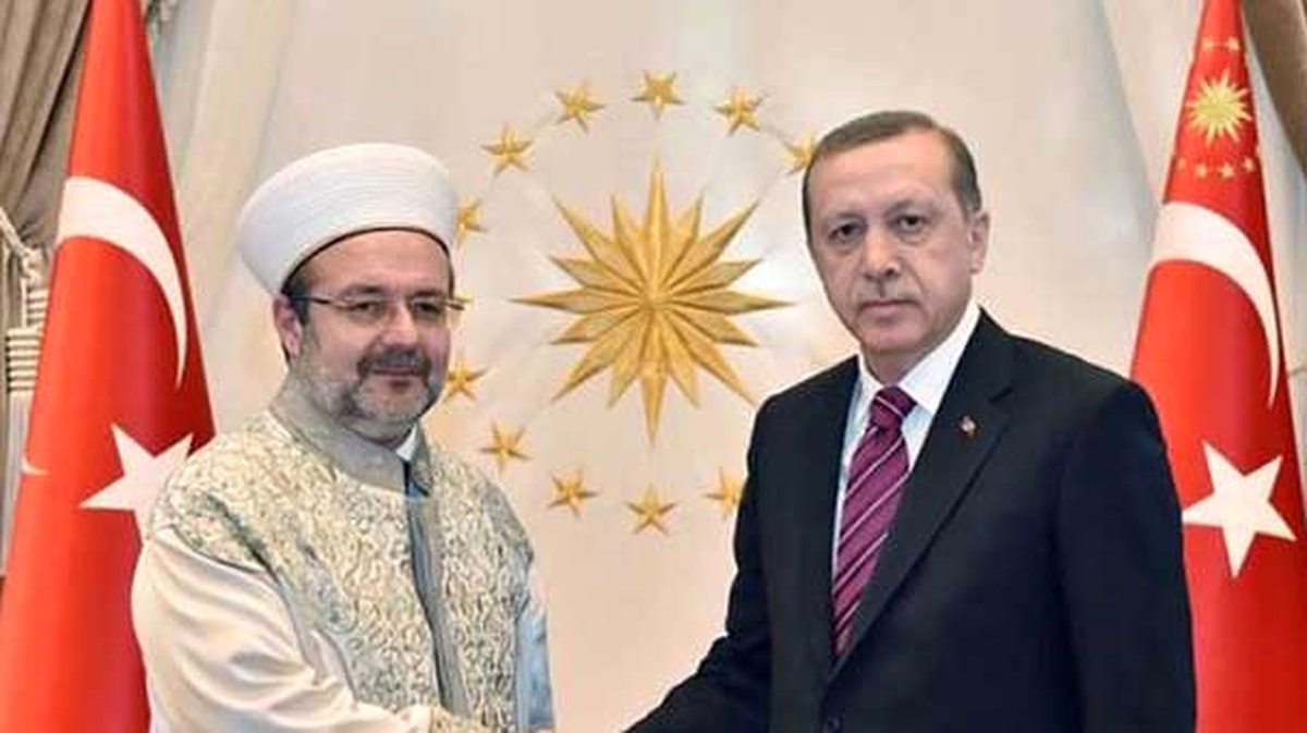 Cumhurbaşkanı Erdoğan, Prof. Dr. Mehmet Görmez\'i Kabul Etti