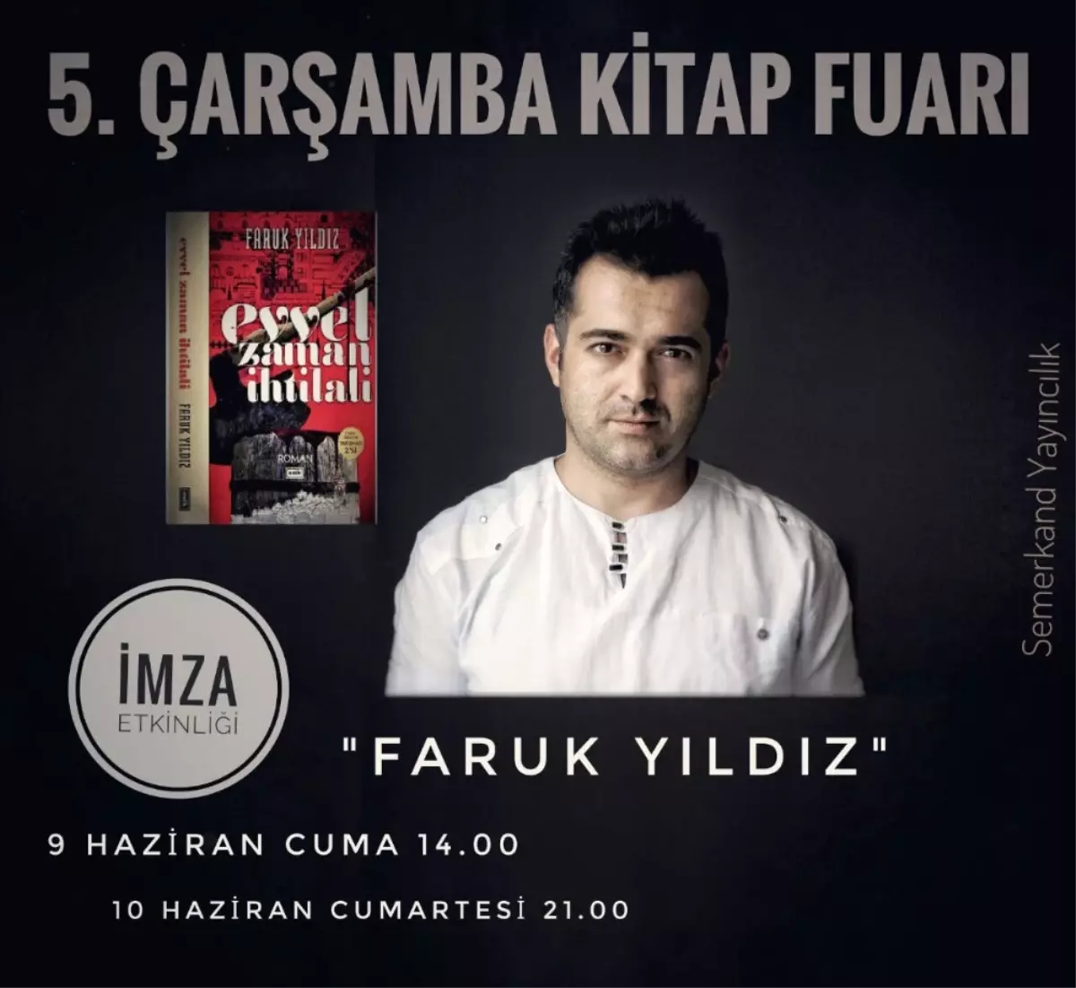 Genç Yazar Faruk Yıldız, Imza Gününde Kitapseverlerle Buluşacak