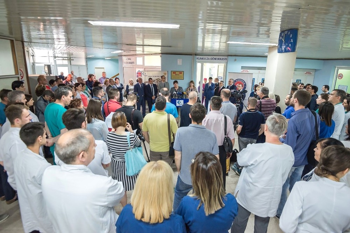 Karadağ Klinik Merkezi Göz Hastalıkları Bölümü Tika Tarafından Yenilendi