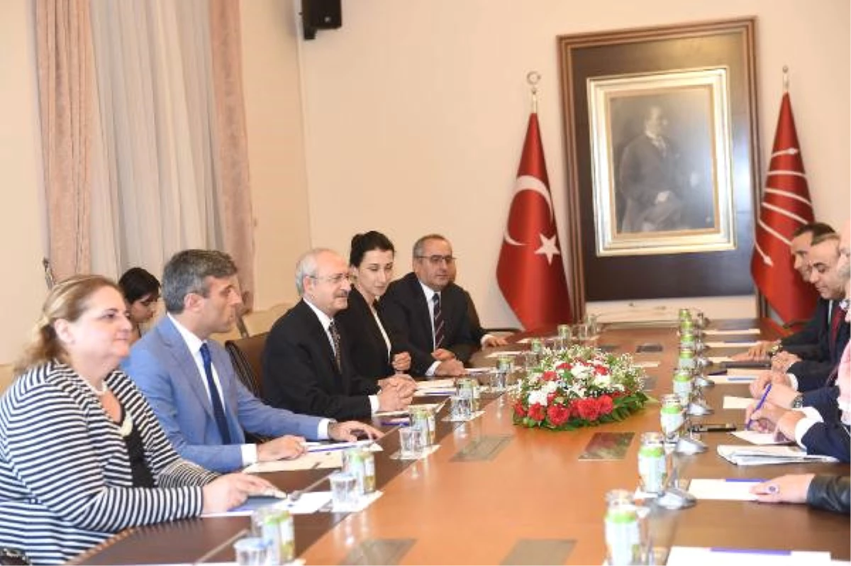 Kılıçdaroğlu, Agitpa Heyetiyle Görüştü