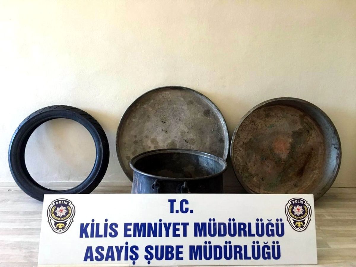 Kilis\'te Polis Hırsızların Ensesinde
