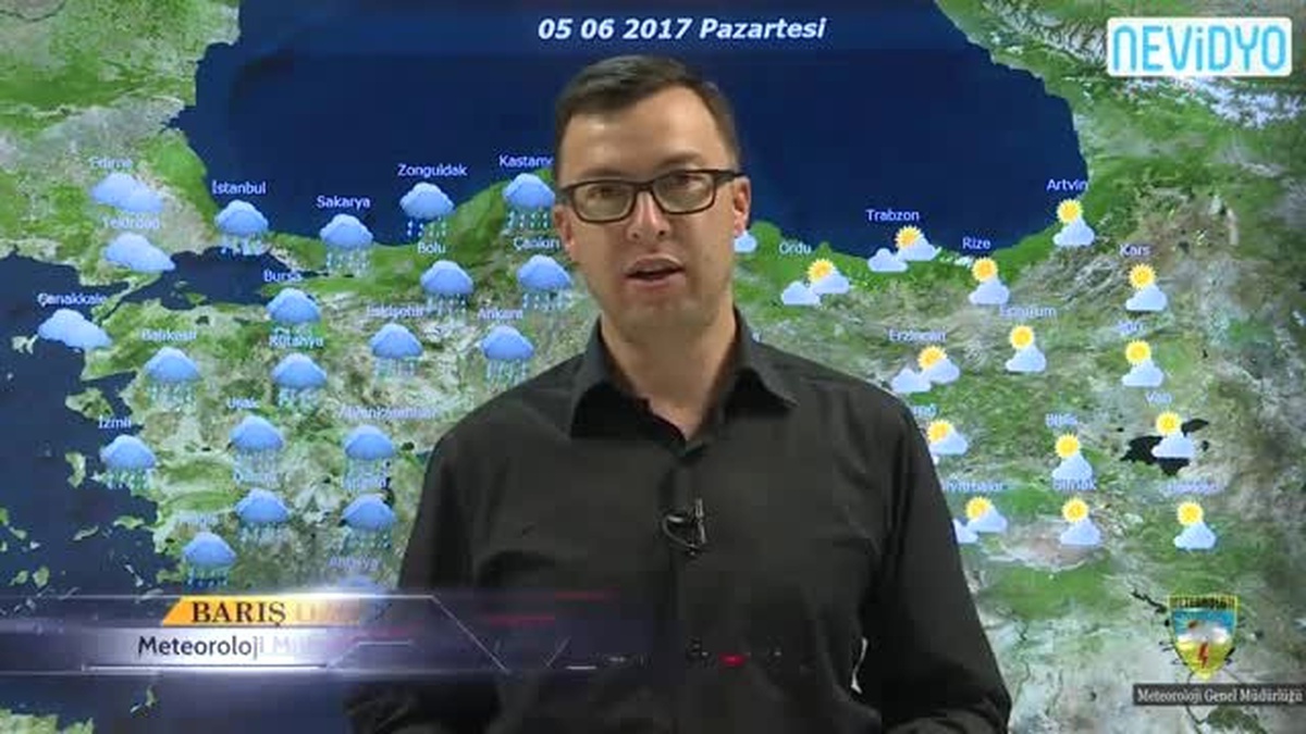Meteoroloji\'den Kuvvetli Yağış Uyarısı