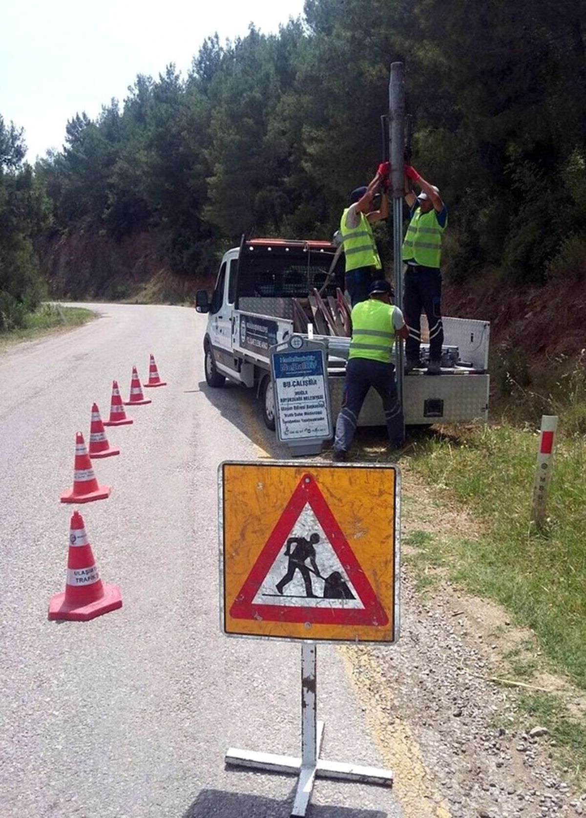 Muğla\'da 72 Bin 500 Levha Dikildi