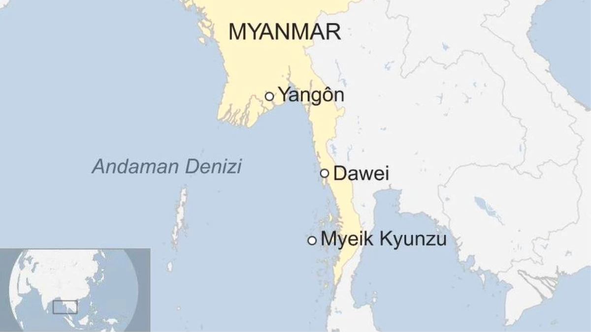 Myanmar\'da 100\'den Fazla Kişiyi Taşıyan Askeri Uçakla İrtibat Kesildi