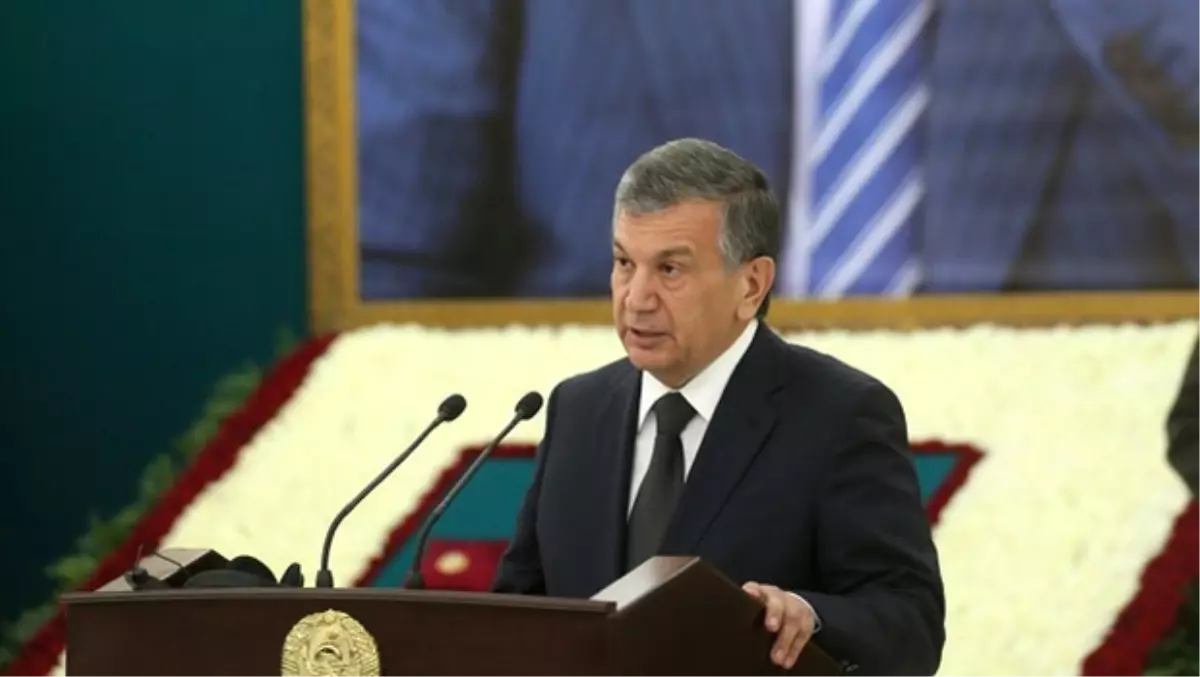 Özbekistan Cumhurbaşkanı Mirziyoyev\'in Astana Temasları