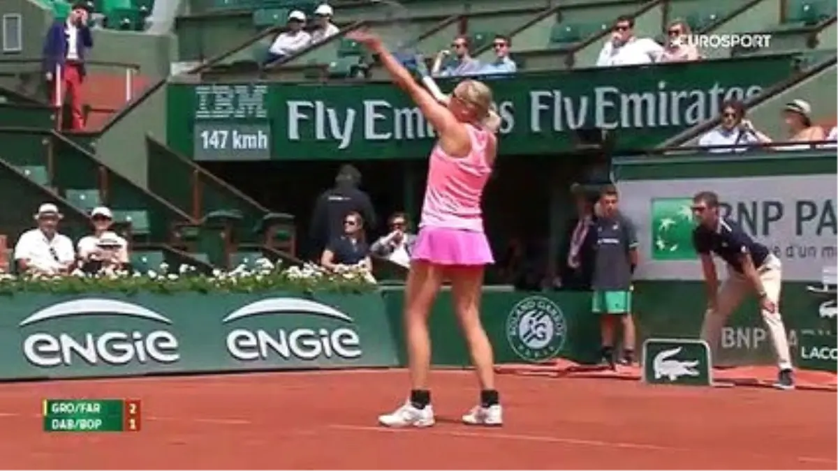 Roland Garros Karışık Çiftler Finali: Groenefeld & Farah - Dabrowski & Bopanna (Özet)