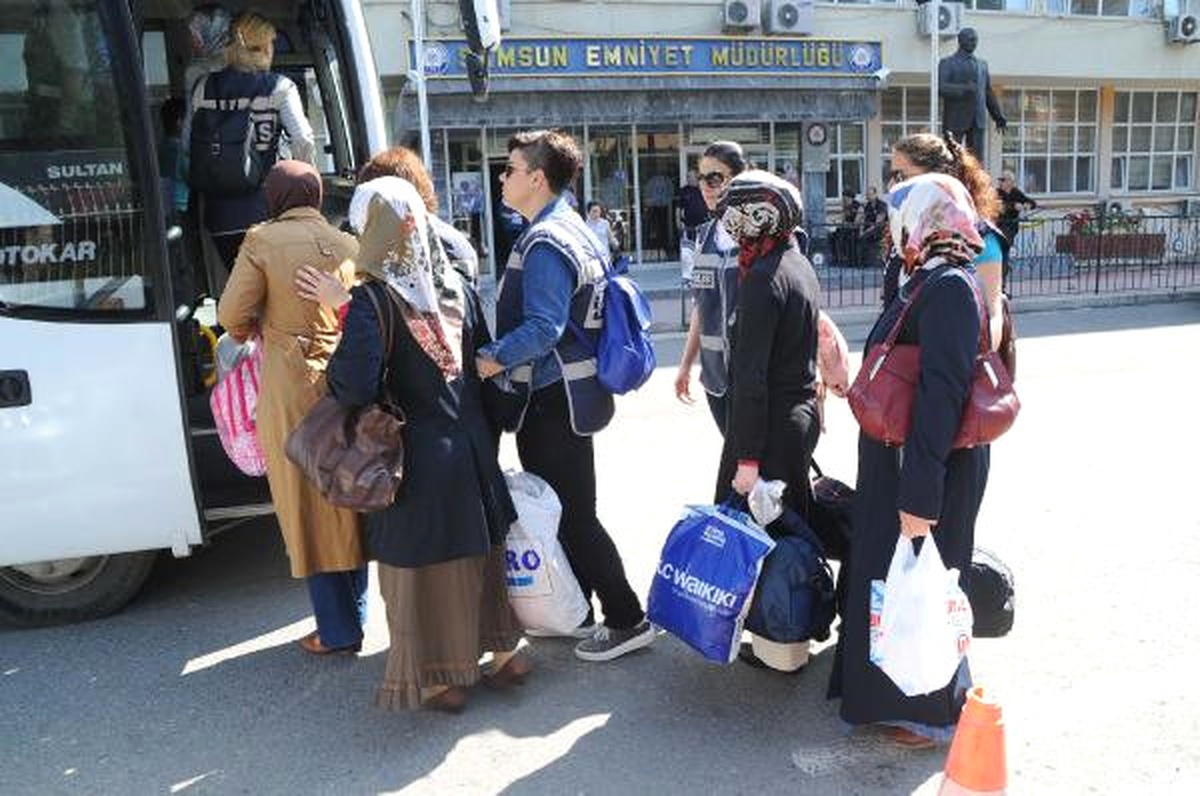 Samsun\'da 16 Fetö Şüphelisi Adliyede (2)
