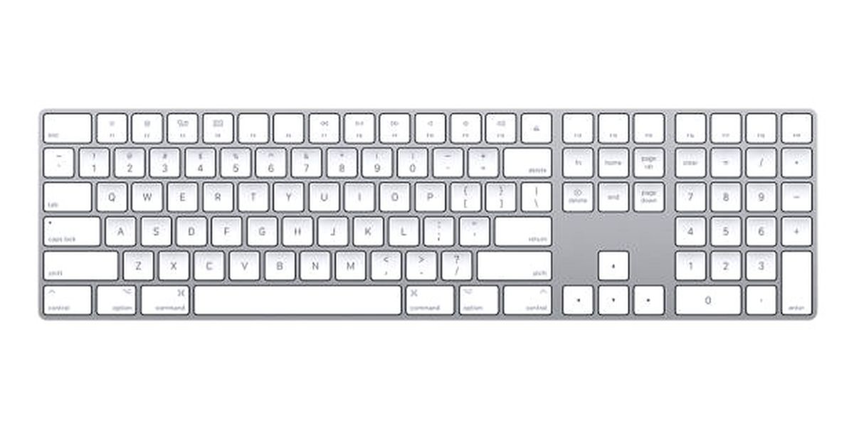 Apple, Yeni Wireless Magic Keyboard\'a Sayısal Bir Tuş Takımı Ekliyor