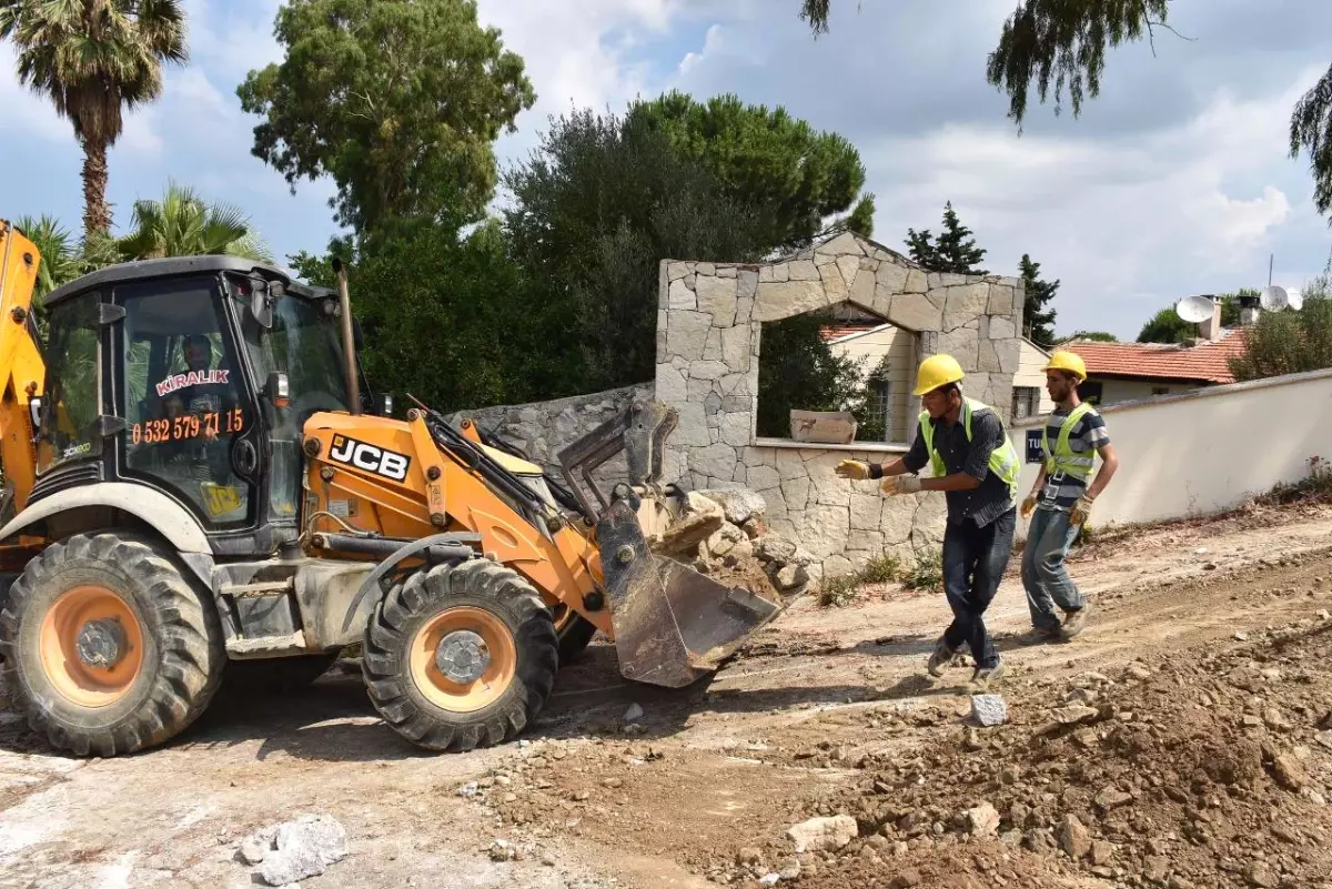 Batur Limanreis Doğalgaz çalışmalarını inceledi