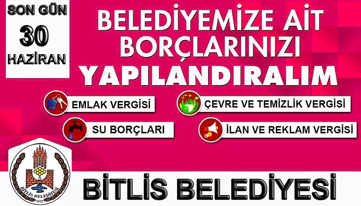 Belediyeye Borcu Olanlara İkinci Fırsat