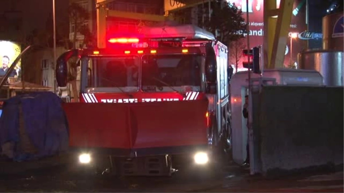 Beşiktaş Metro İnşaatında Kaza : 1 Yaralı