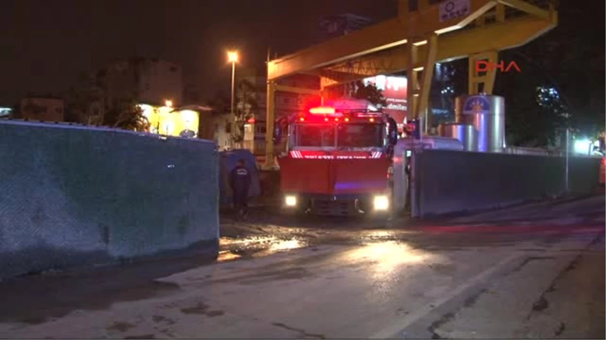 Beşiktaş\'ta Metro Inşaat Alanında Iş Kazası: 1 Yaralı