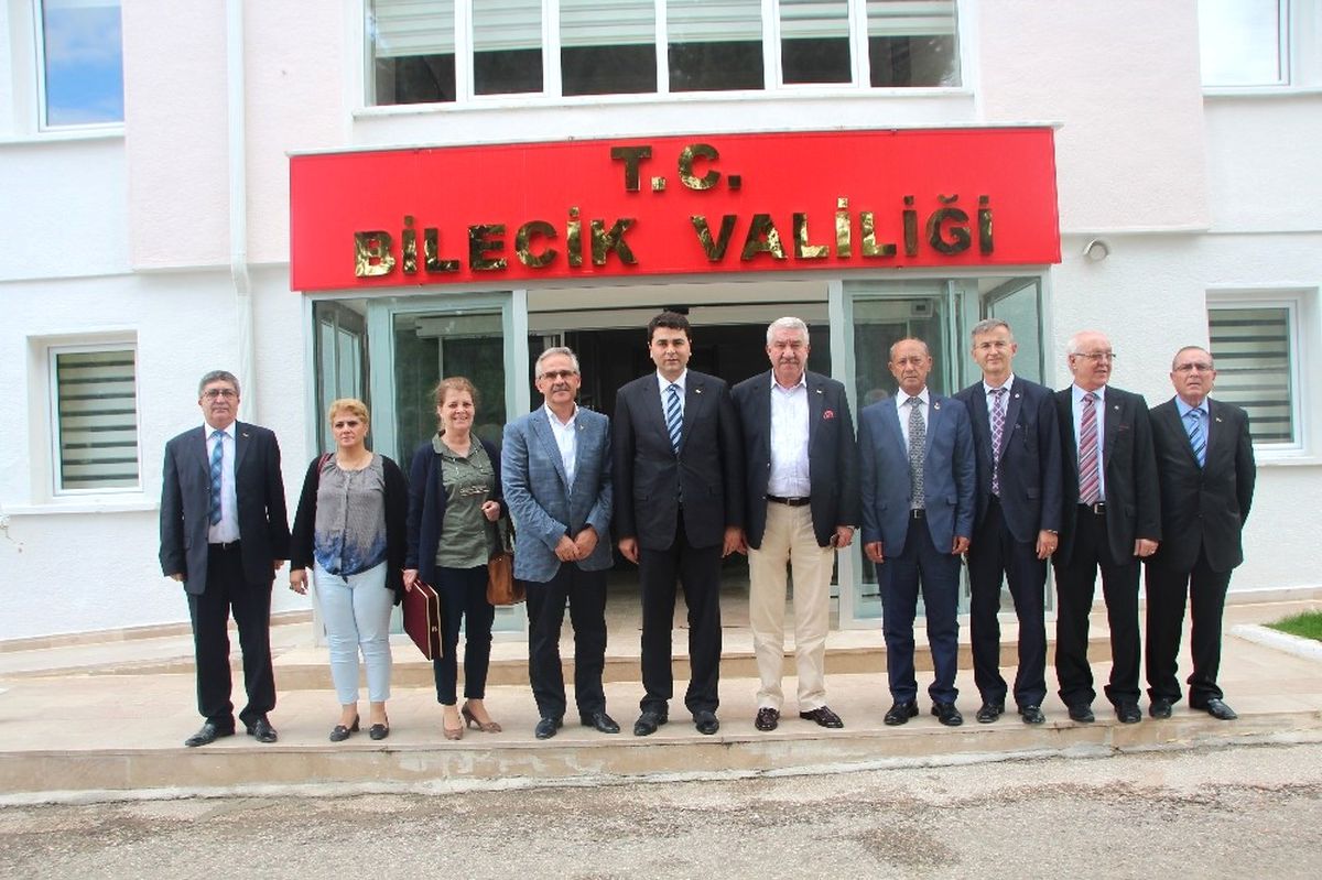 DP Genel Başkanı Gültekin Uysal Bilecik\'te