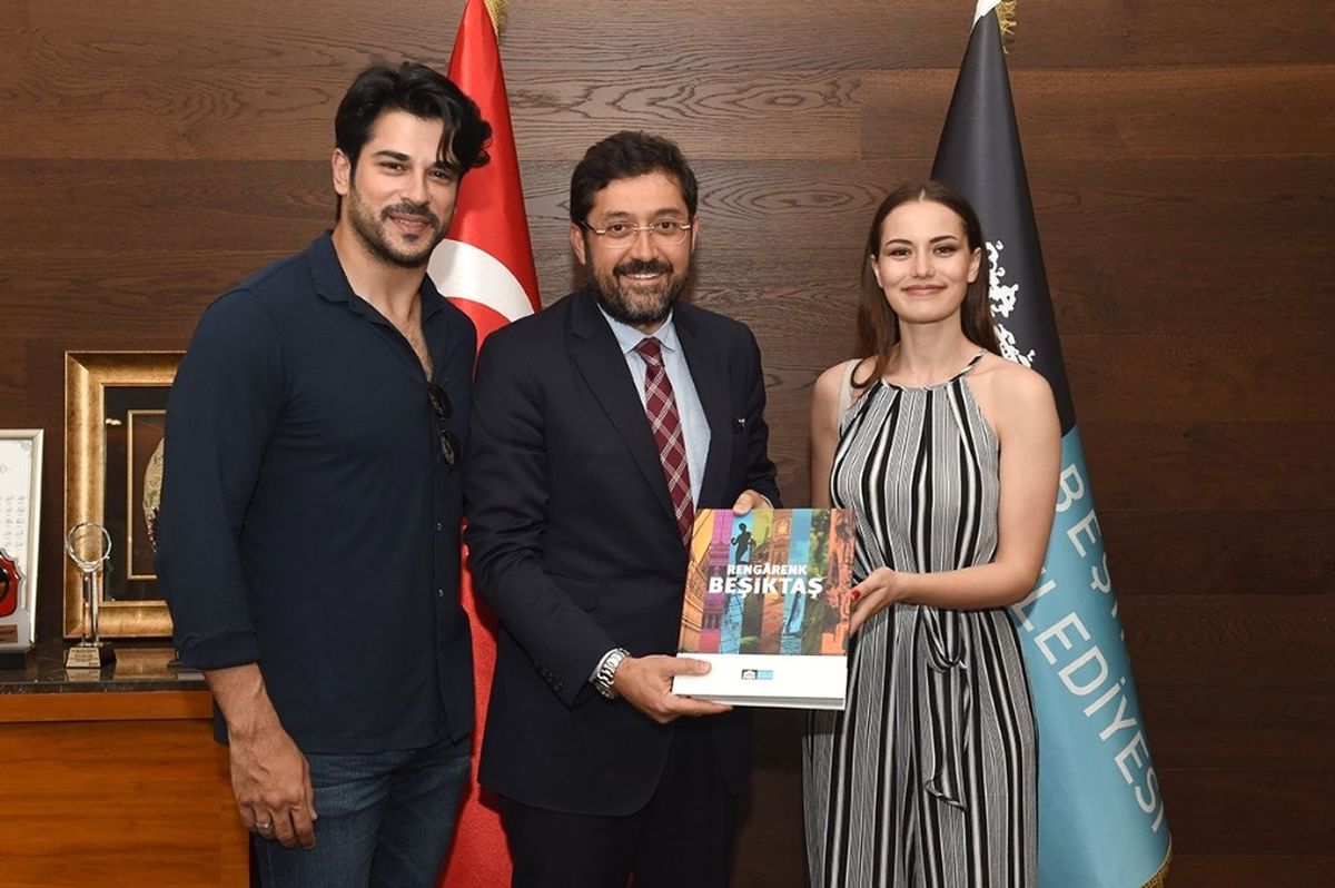 Fahriye Evcen ve Burak Özçivit\'in Nikahını Başkan Hazinedar Kıyacak