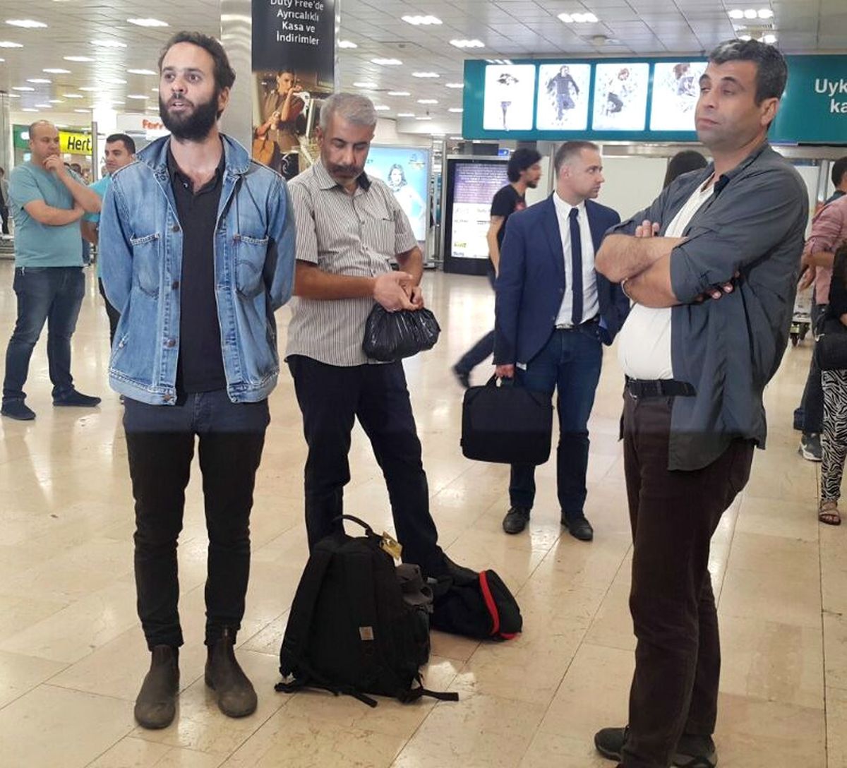 Fransız Gazeteci Depardon, Atatürk Havalimanı\'na Getirildi