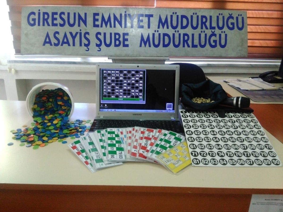 Giresun\'da Tombala Operasyonu