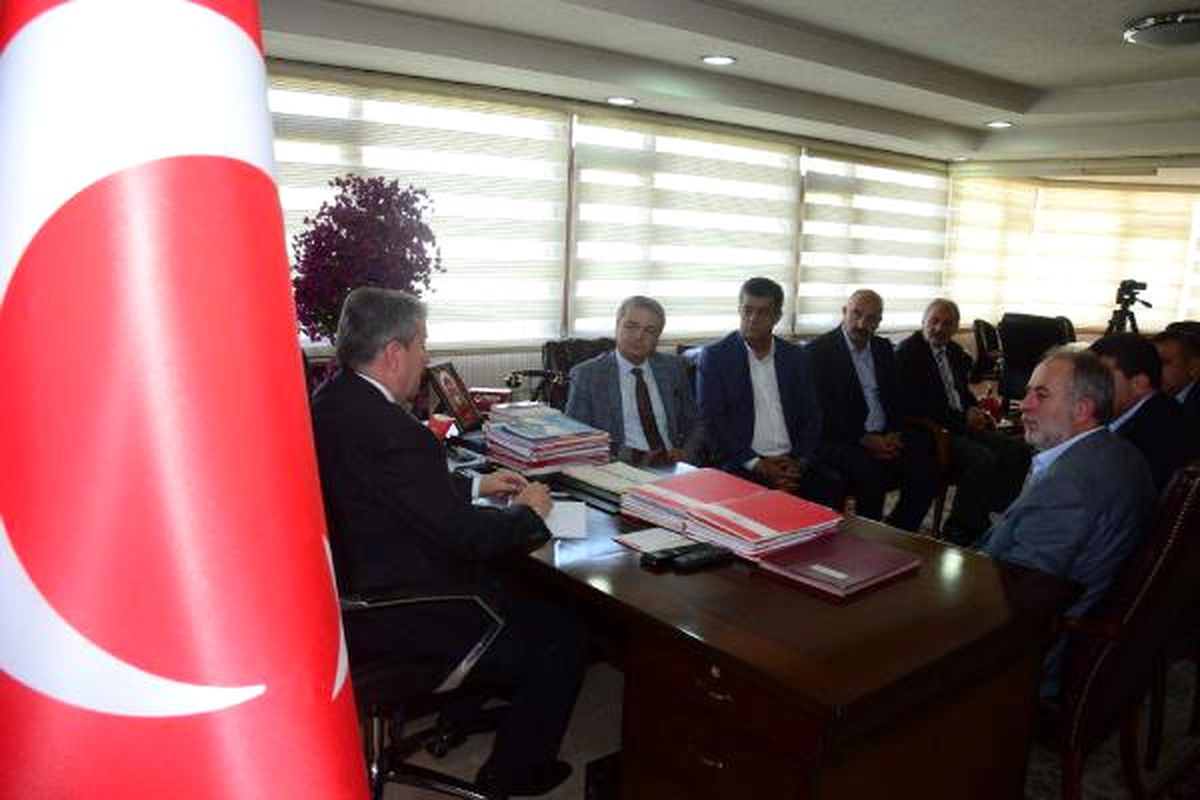 Hakkâri, Şırnak Tso ve Stk Başkanlarından Destici\'ye Teşekkür Ziyareti