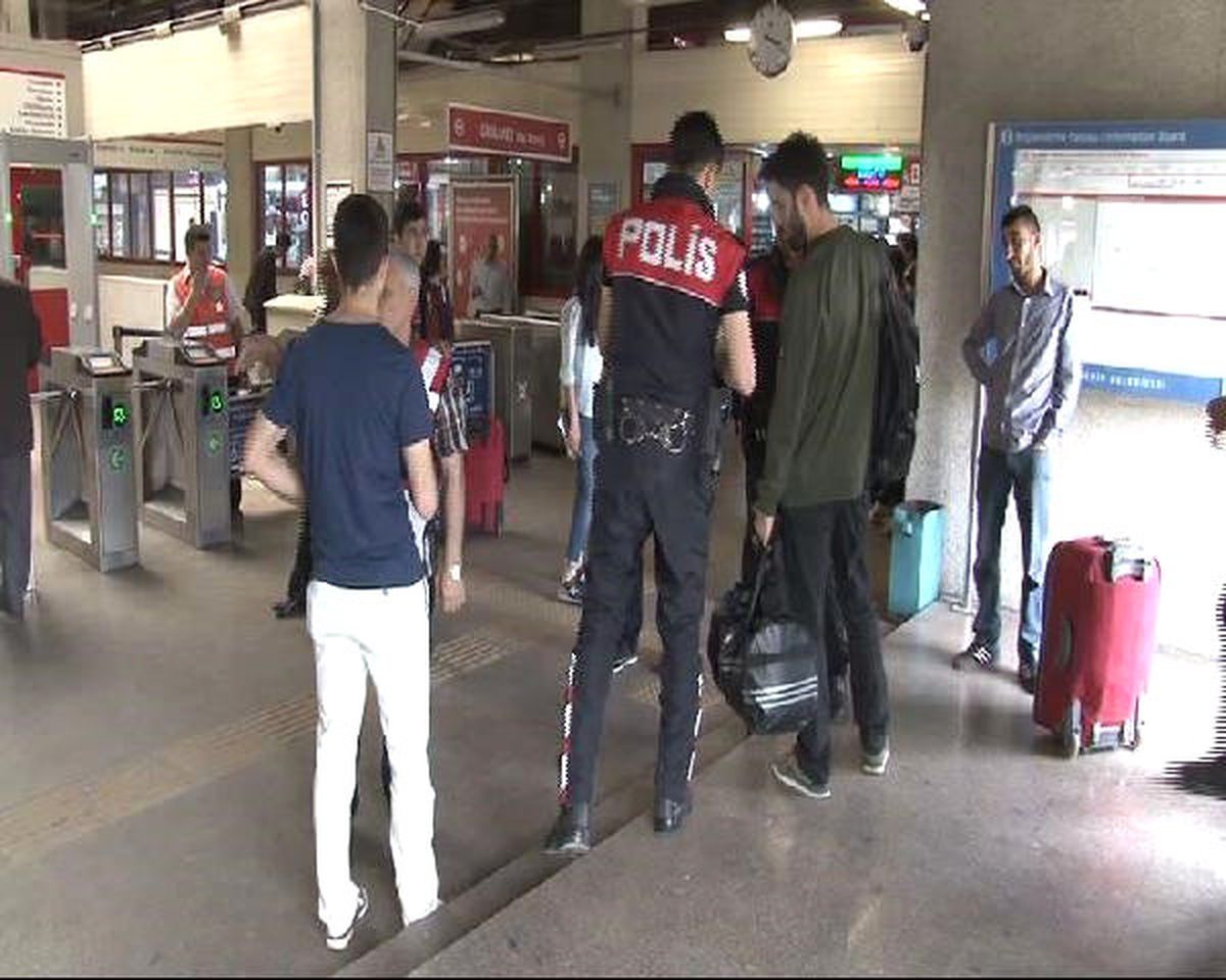 İstanbul Otogarlarında Büyük Çaplı Asayiş Denetimi