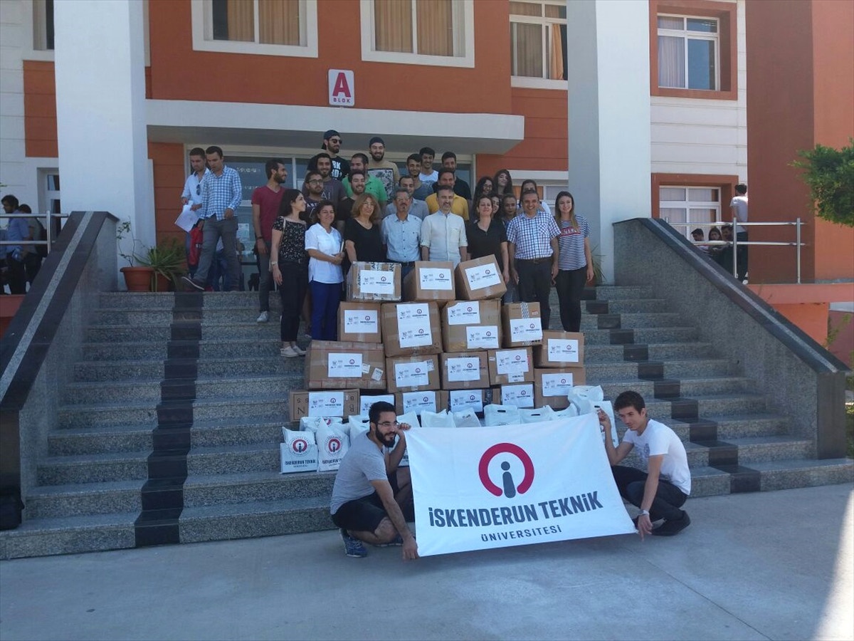 İste Öğrencilerinden Sosyal Markete Destek