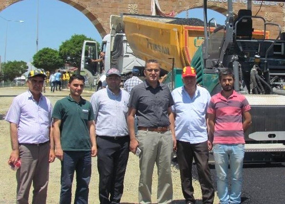 Kaymakam Kadıoğlu, Asfalt Çalışmalarını Denetledi