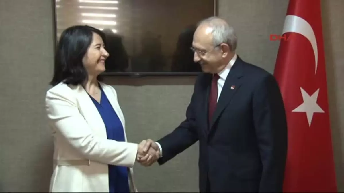 Kılıçdaroğlu, Hdp Genel Merkezi\'ni Ziyaret Etti