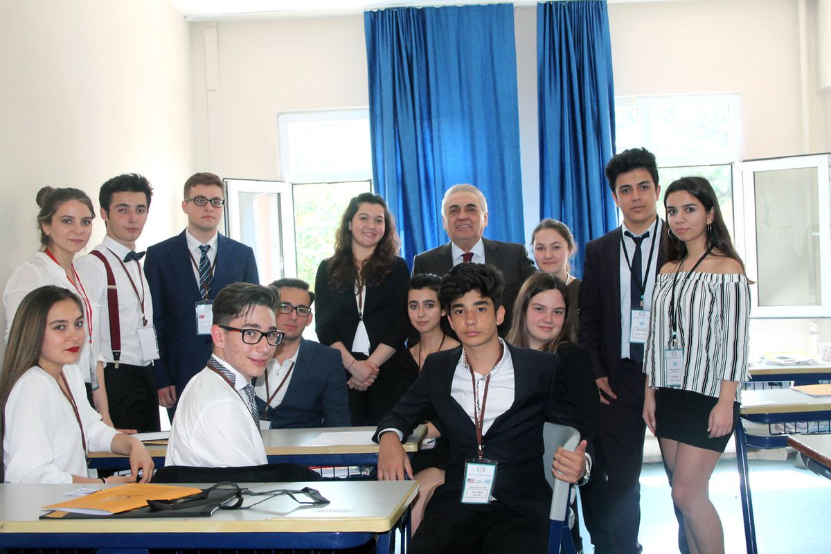 Öğrenciler MUN Konferansında Buluştu