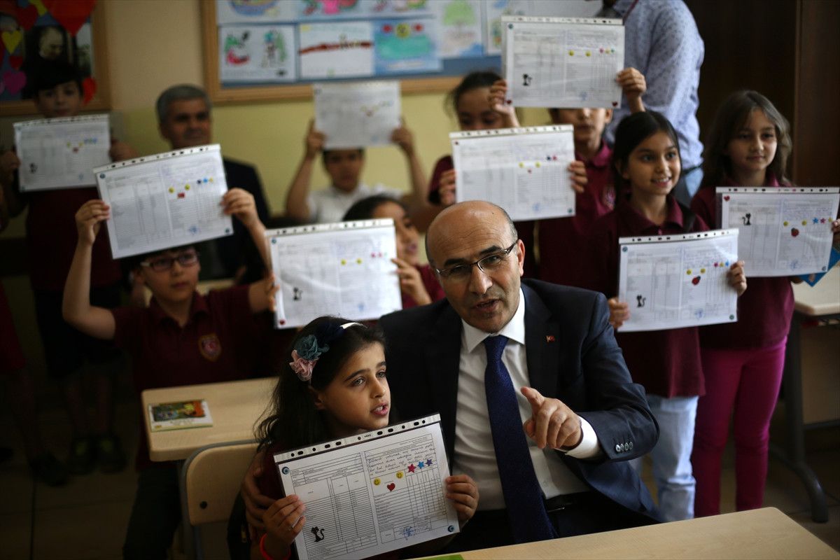 Okullarda Karne Heyecanı