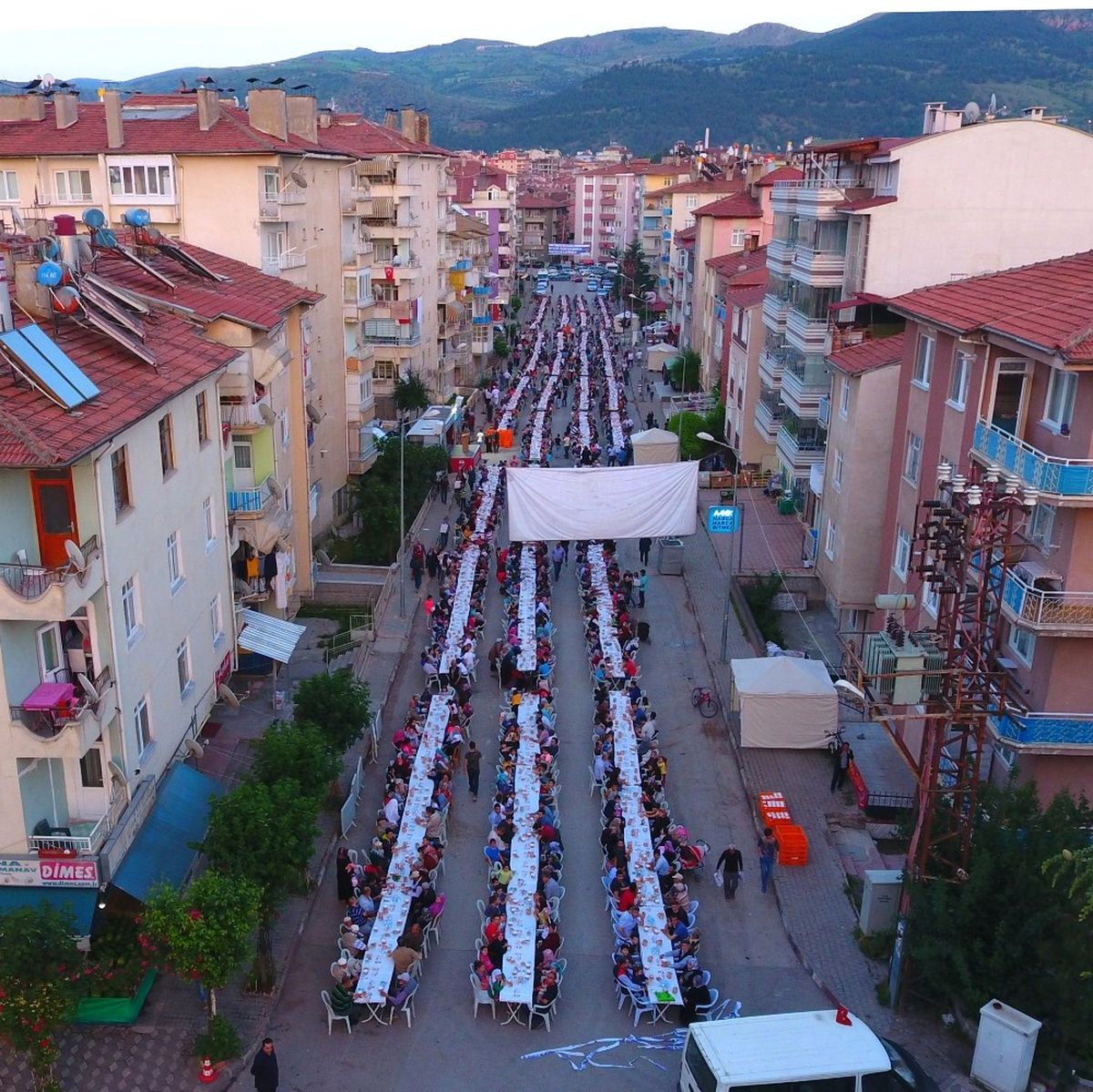 Tokat\'ta 5 Bin Kişilik İftar