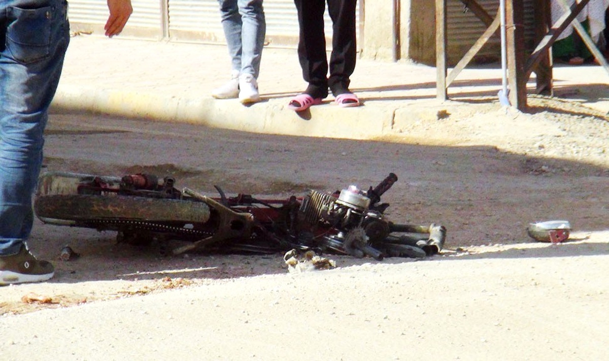 Zırhlı Araç ile Motosiklet Çarpıştı: 1 Yaralı