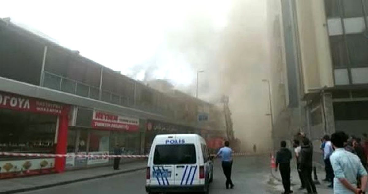 Beyoğlu\'nda Yangın