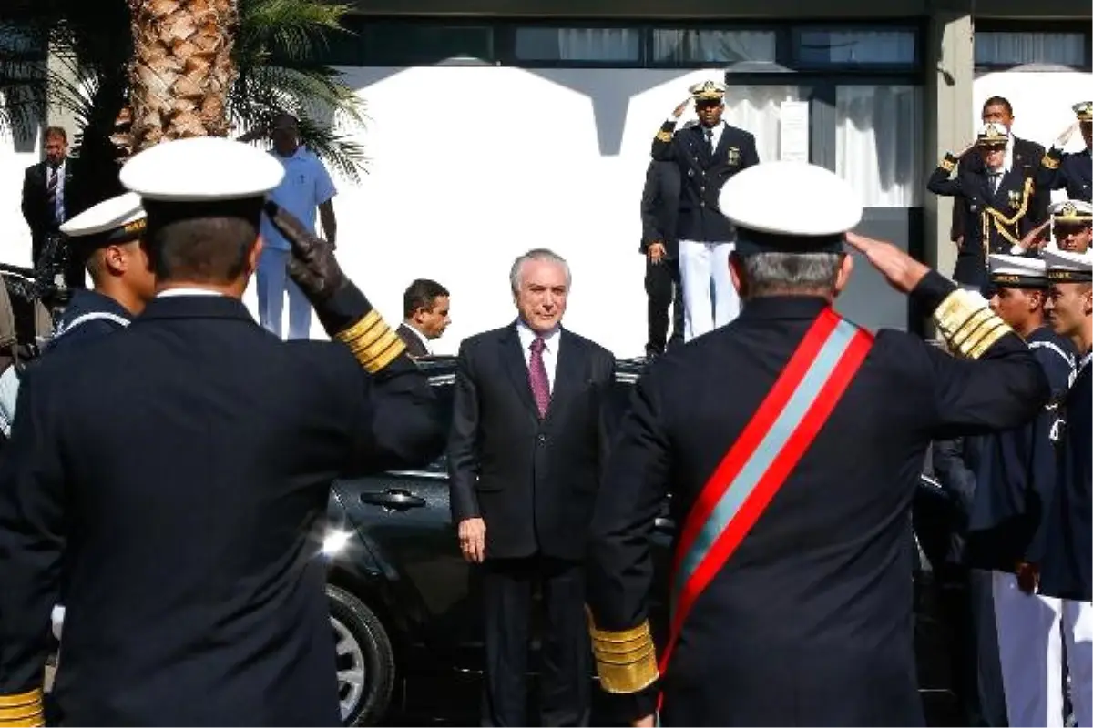 Brezilya Devlet Başkanı Temer Federal Polisin Sorularını Yanıtsız Bıraktı