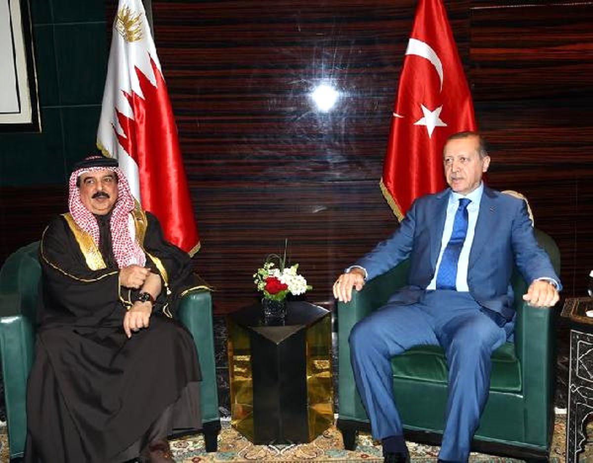 Erdoğan\'ın, Al Halife\'yi Kabulü Sona Erdi